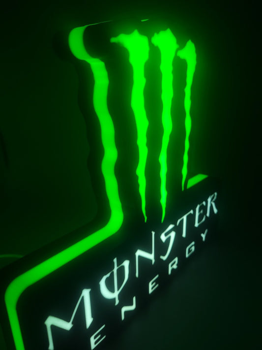 Monster Energy Light Box Sign