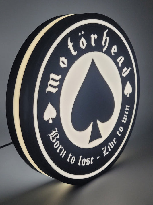 Motorhead Light Box Sign