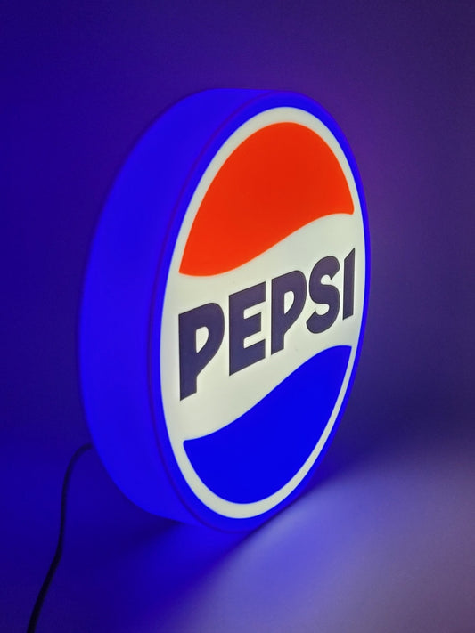 Pepsi Light Box Sign