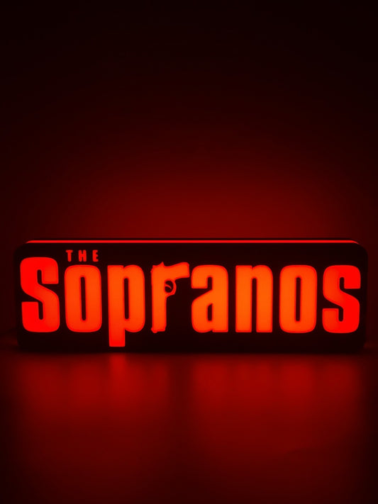 The Soprano's Light Box Sign