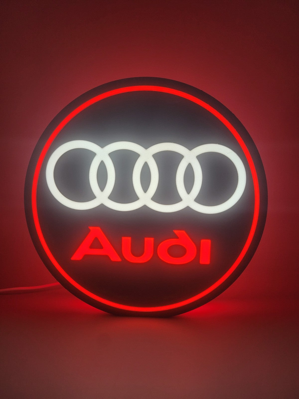 Audi Light Box Sign