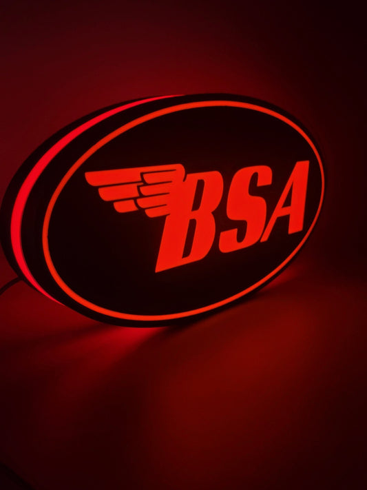 BSA Light Box Sign
