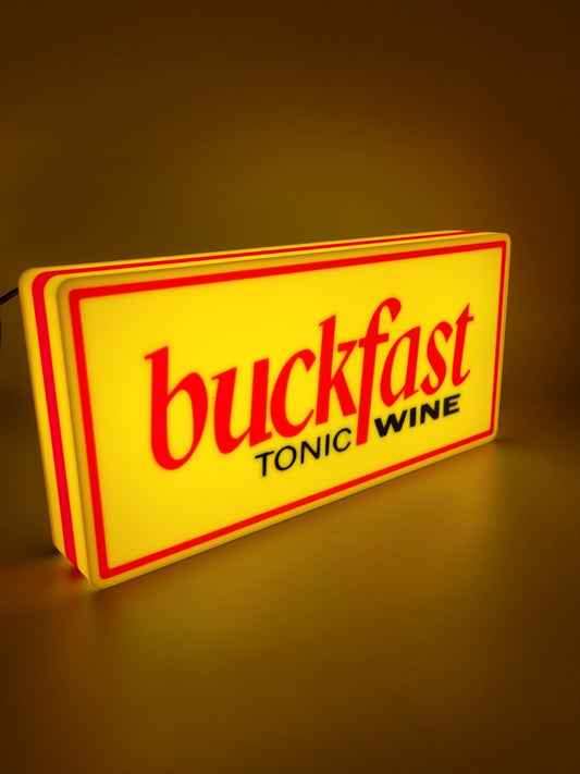 Buckfast Light Box Sign