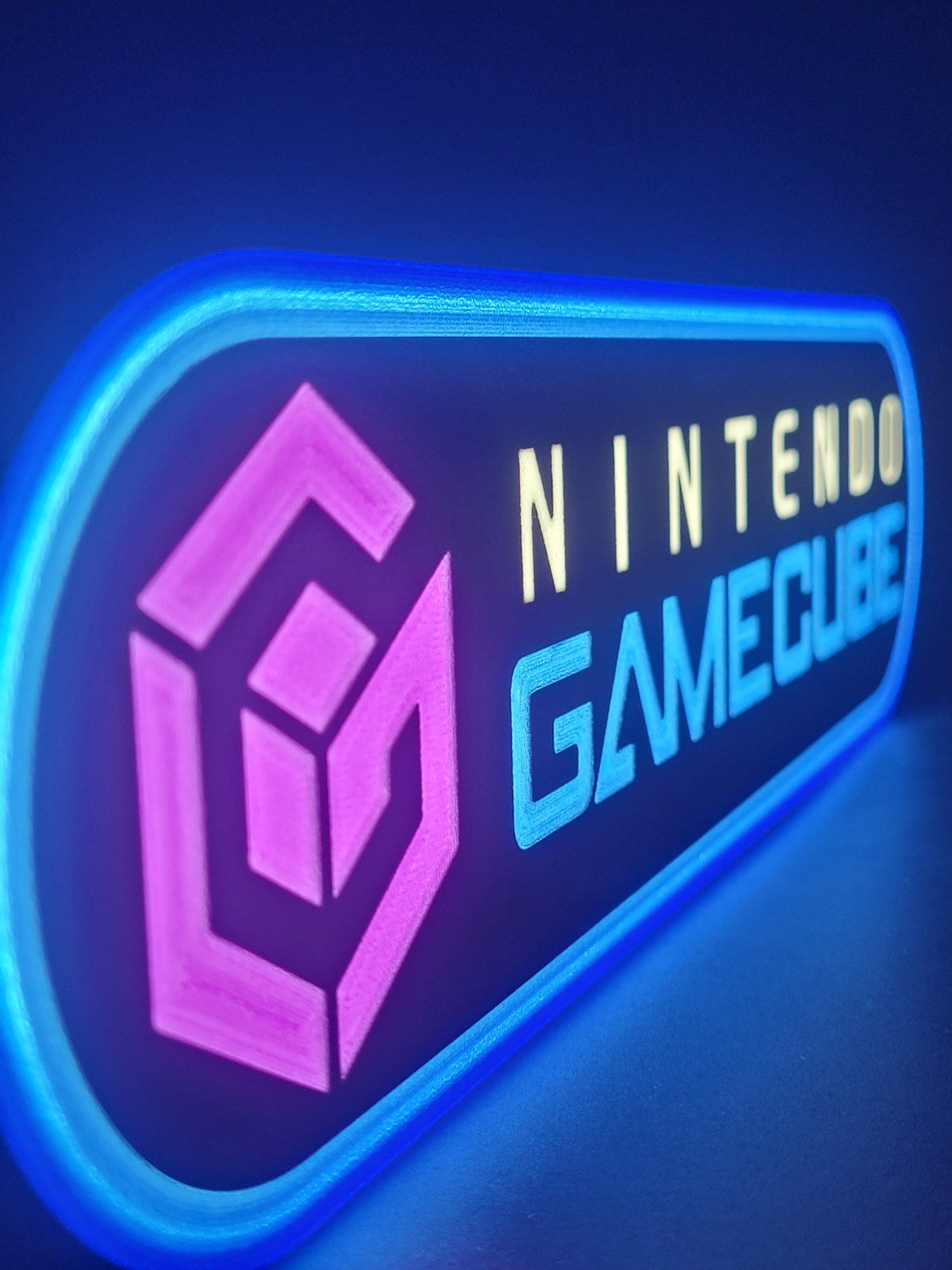 Gamecube Light Box Sign
