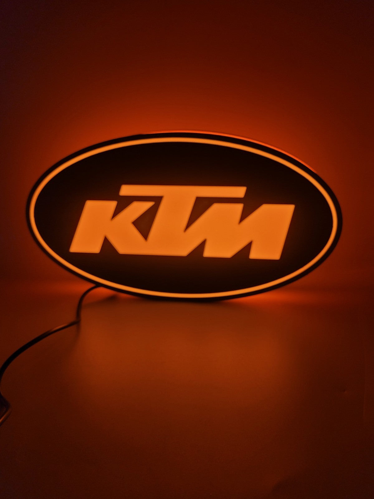 KTM Light Box Sign