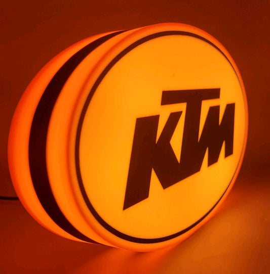 KTM Light Box Sign