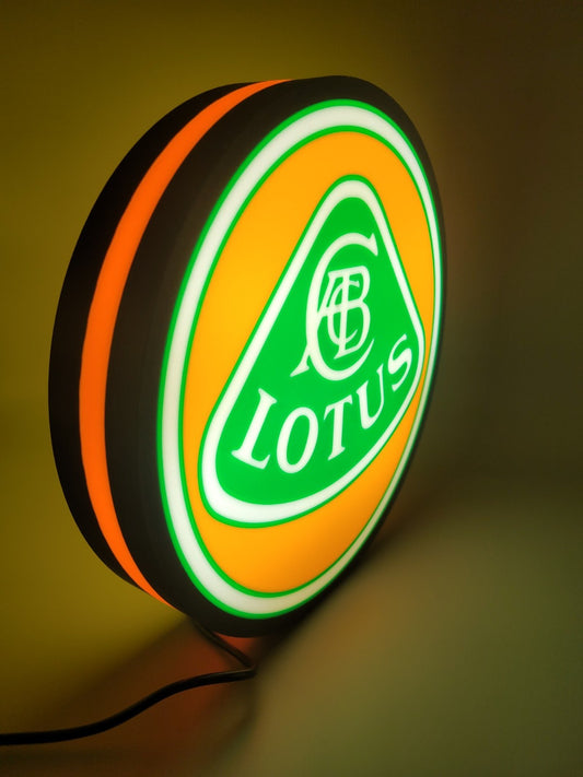 Lotus Light Box Sign