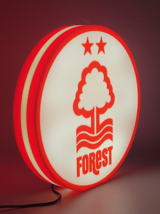 Nottingham Forest F.C. Light Box Sign