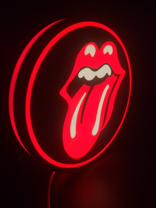 The Rolling Stones Light Box Sign