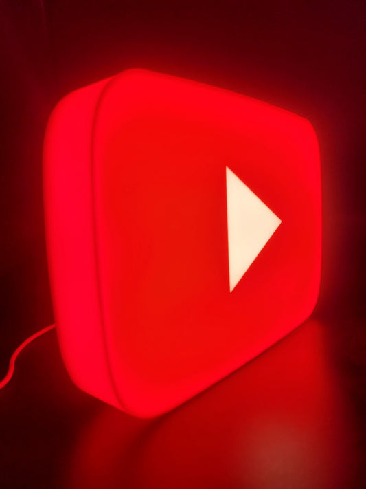 You-Tube Light Box Sign