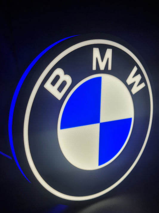 BMW Light Box Sign
