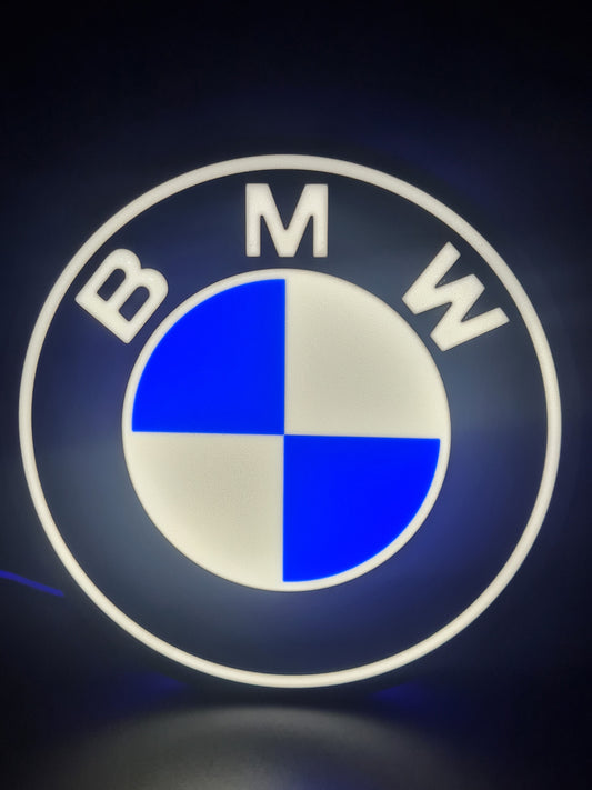 BMW Light Box Sign