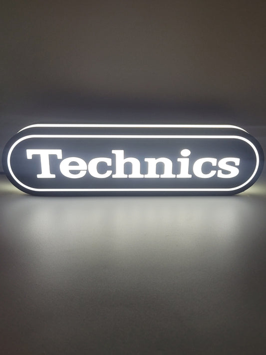 Technics Light Box Sign