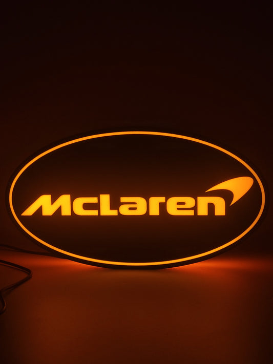Mclaren Light Box Sign