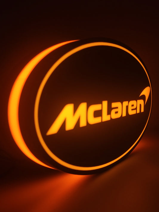 Mclaren Light Box Sign