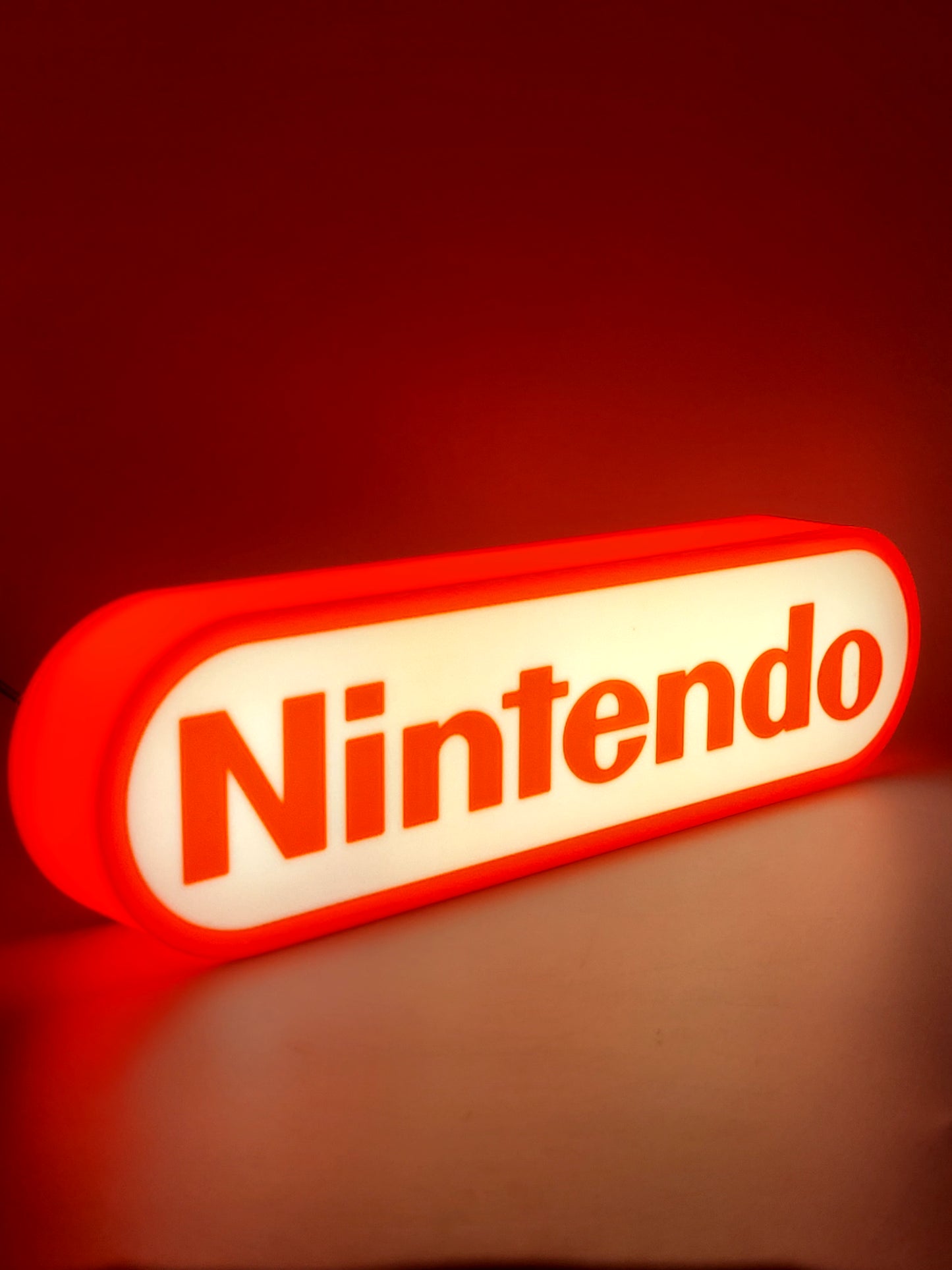 Nintendo Light Box Sign