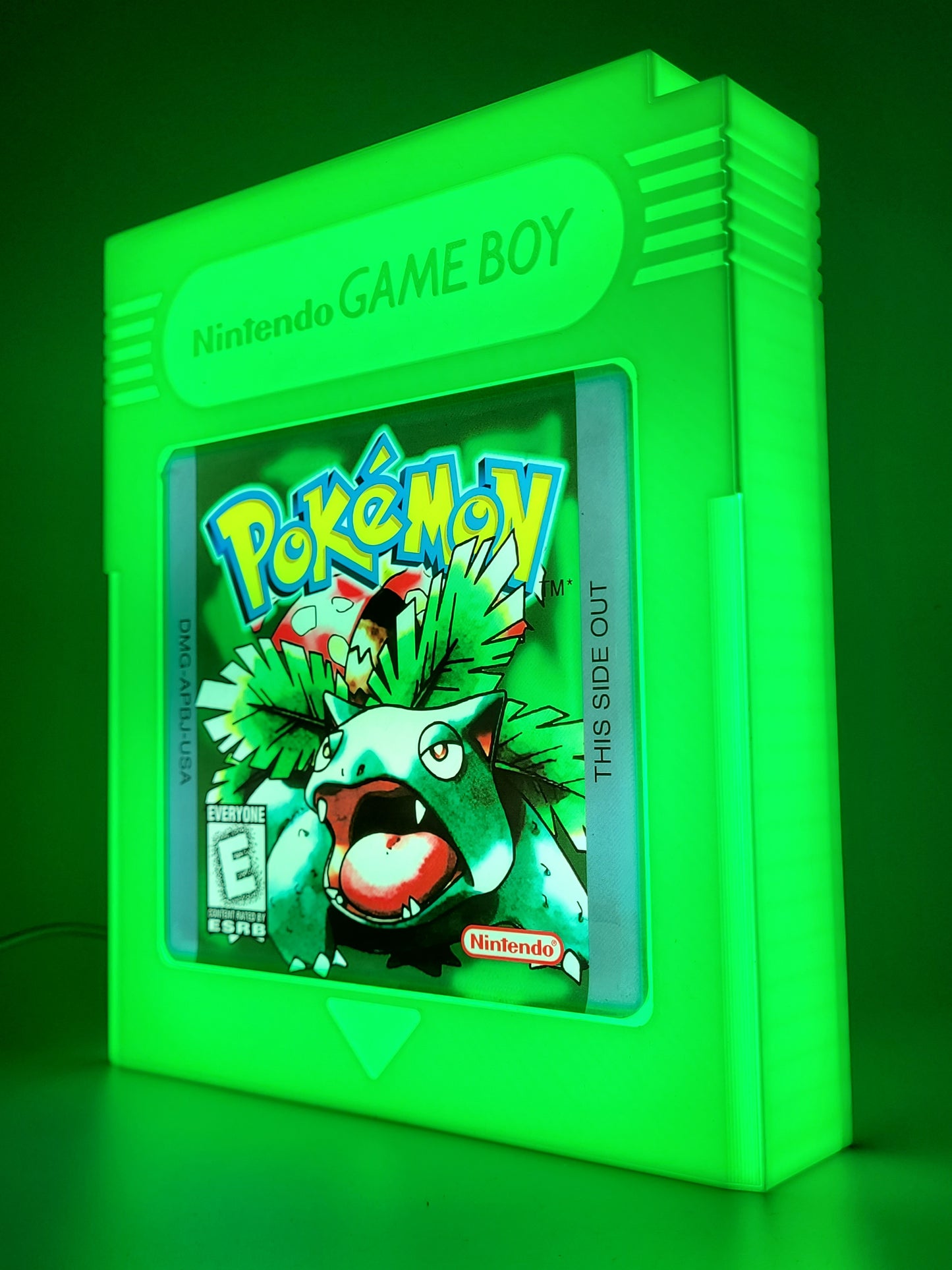 Pokemon Green Cartridge Light Box Sign