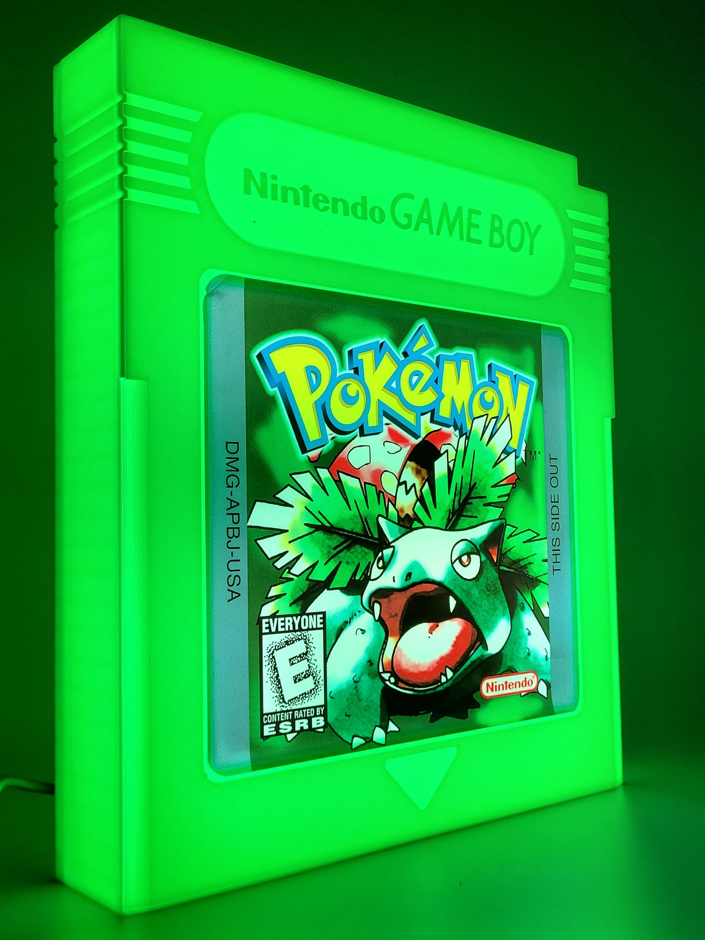 Pokemon Green Cartridge Light Box Sign
