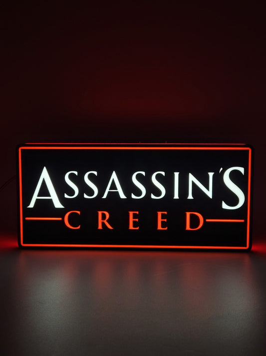 Assassin's Creed Light Box Sign