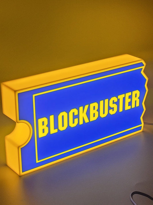 Blockbuster Light Box Sign