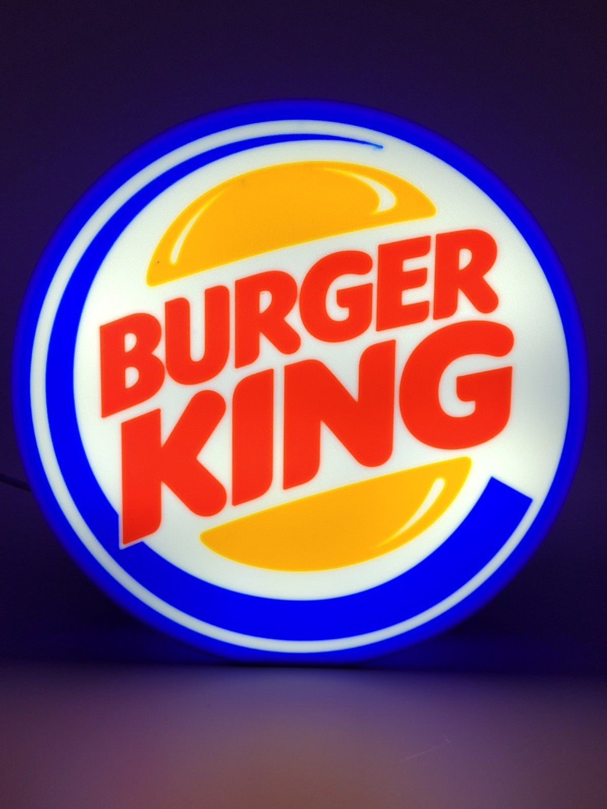 Burger King Light Box Sign