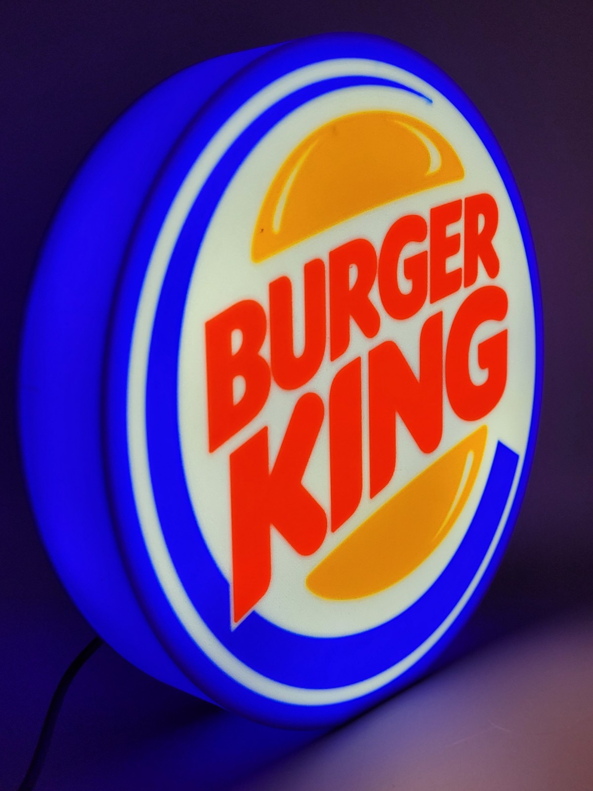 Burger King Light Box Sign