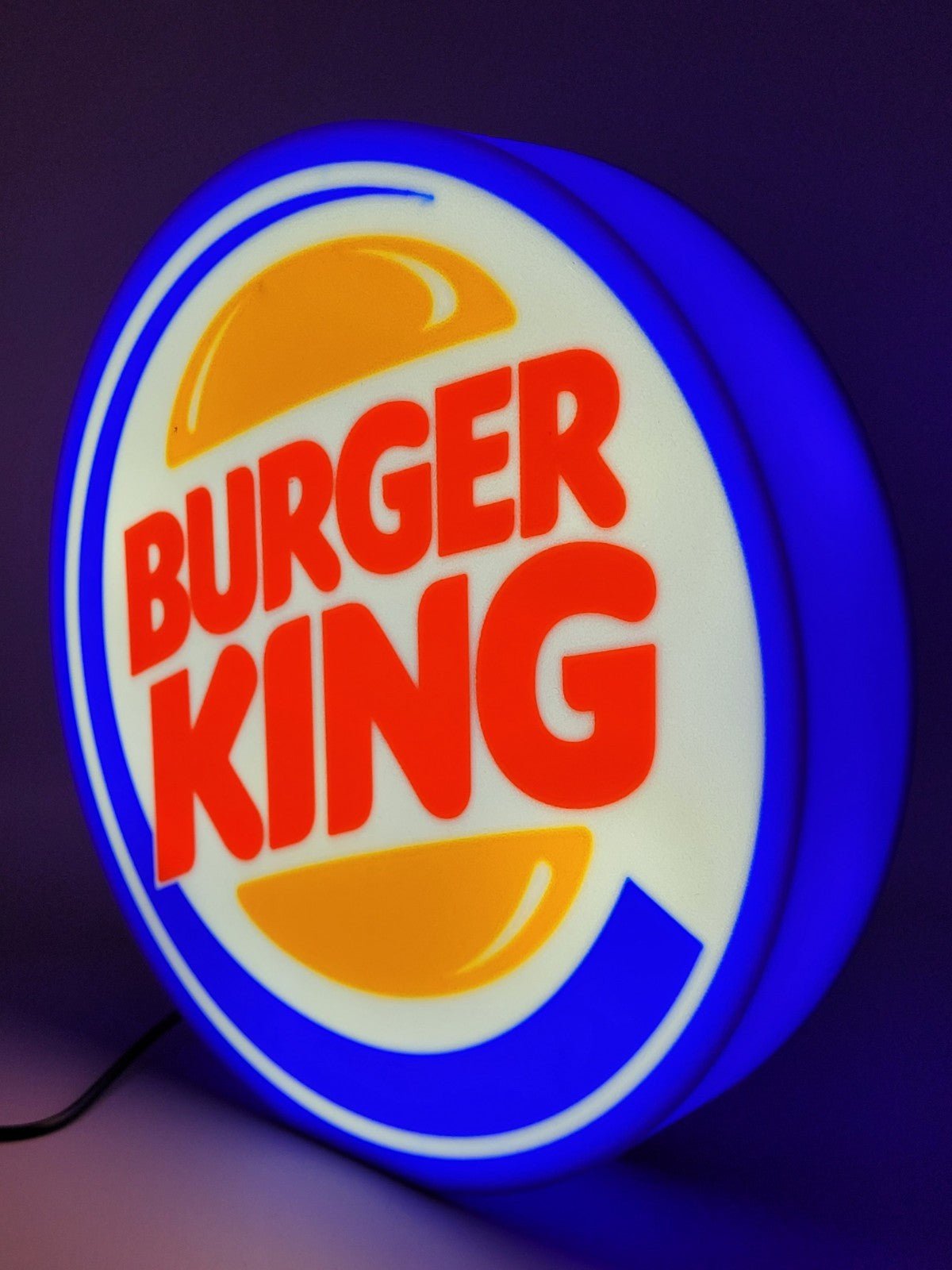 Burger King Light Box Sign