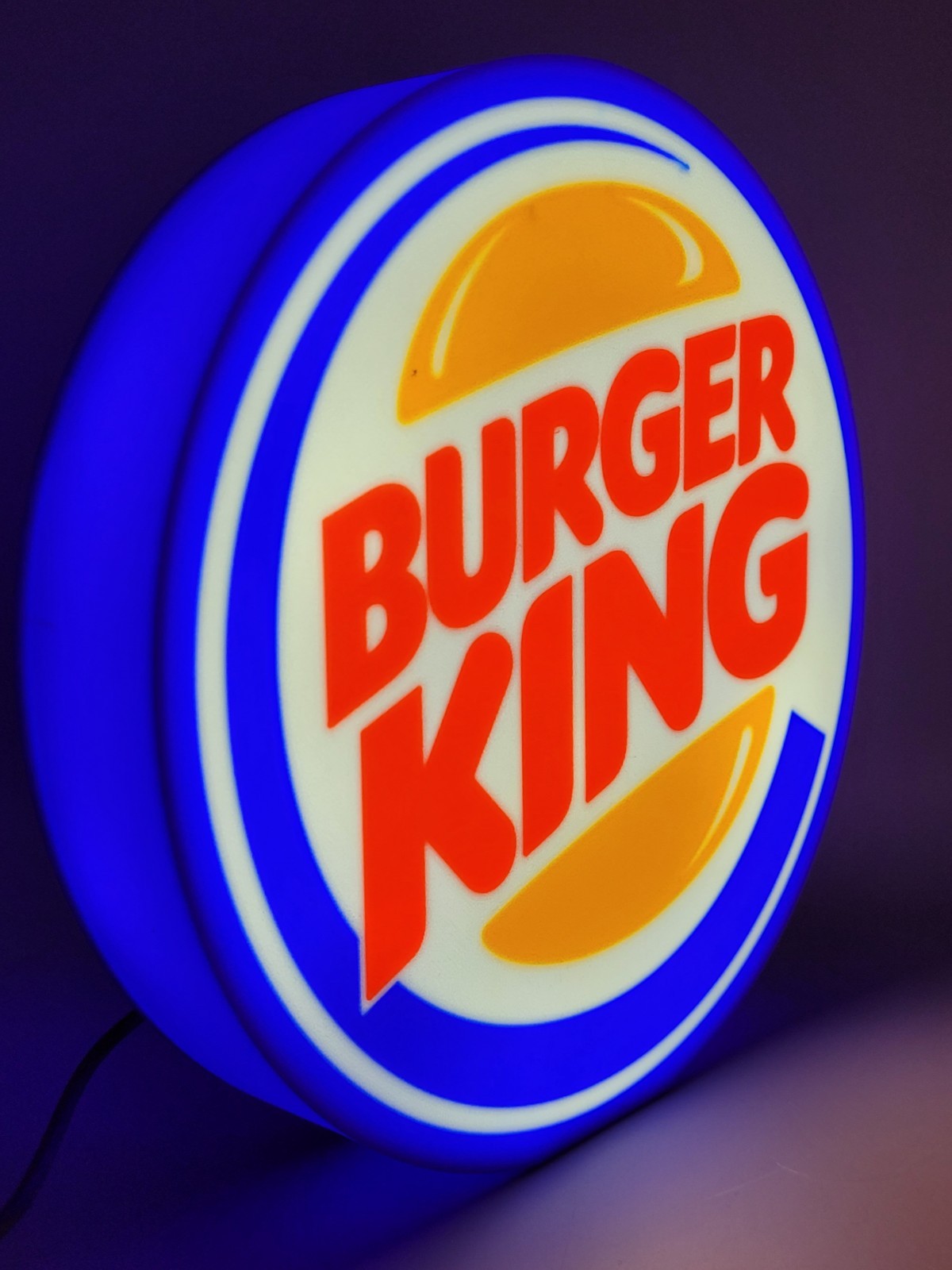 Burger King Light Box Sign