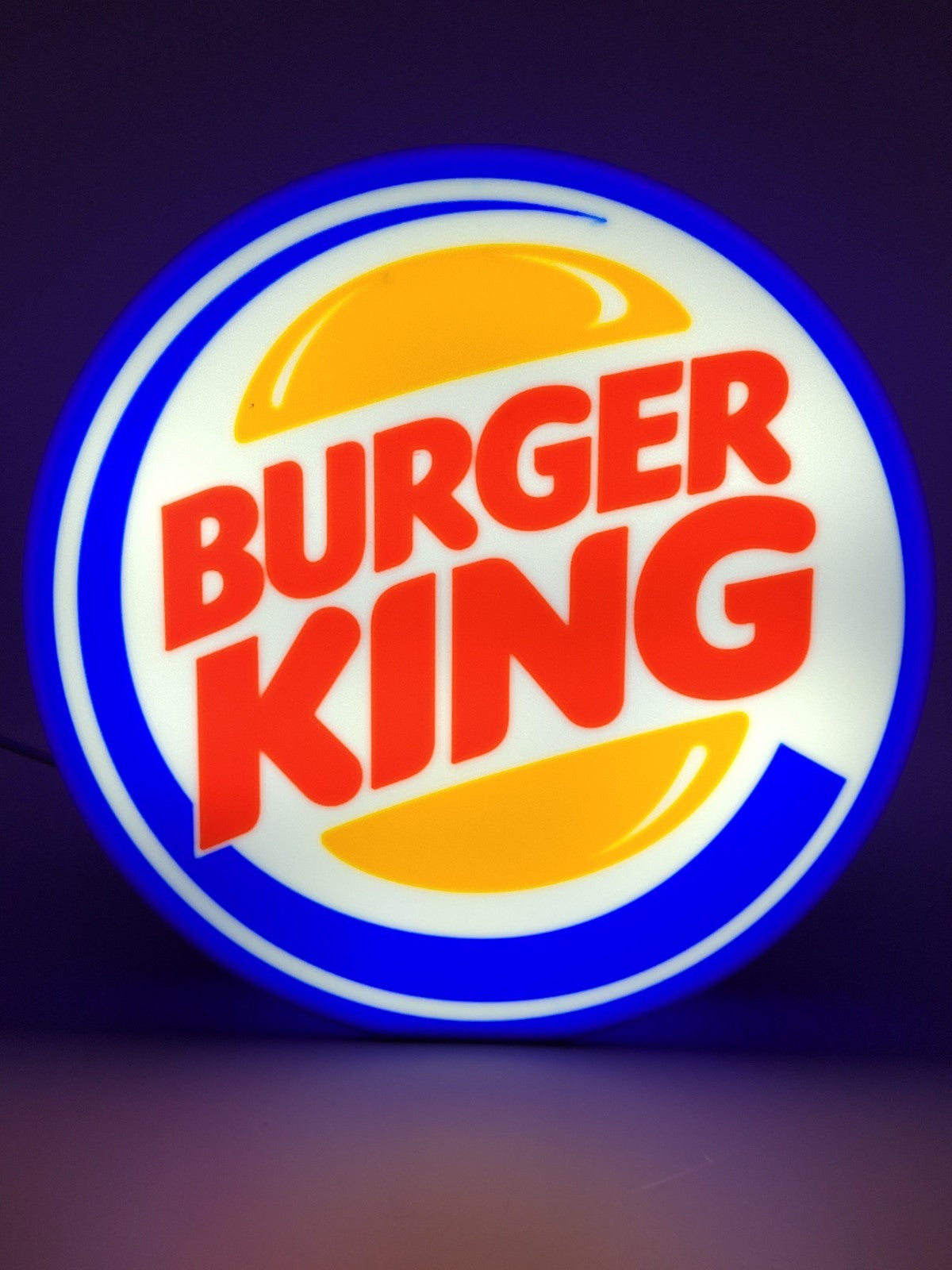 Burger King Light Box Sign