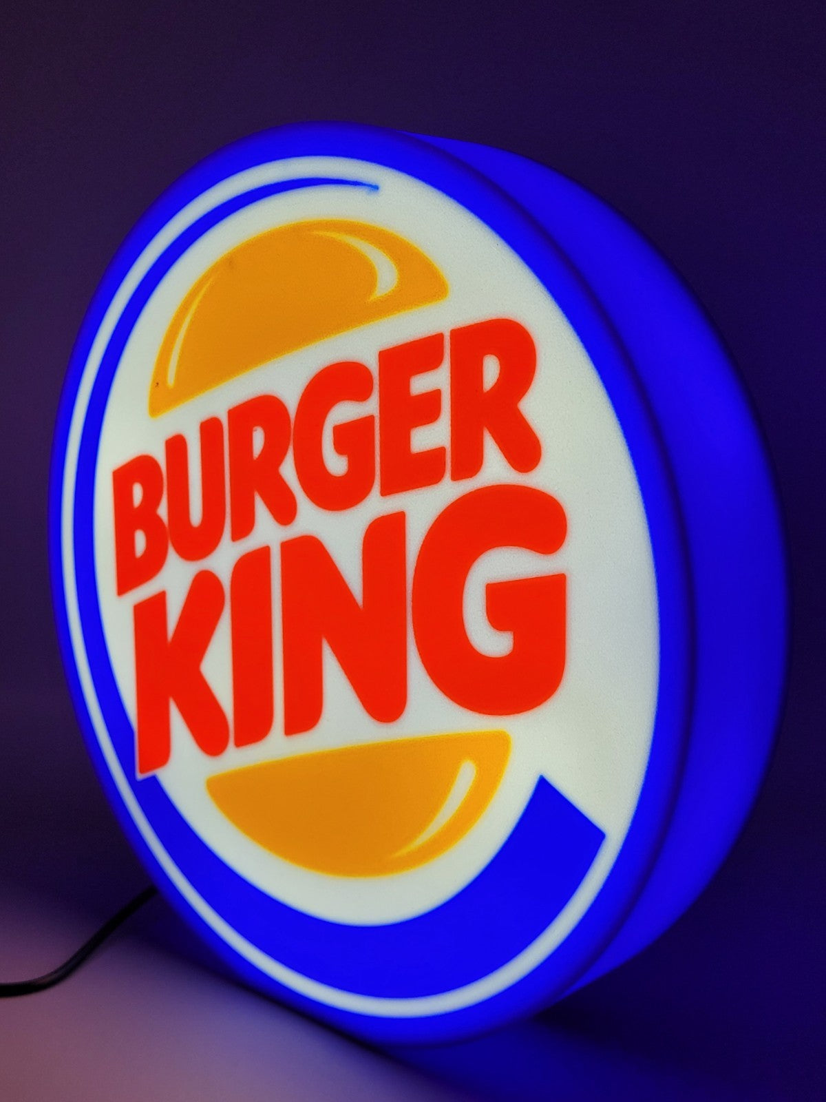Burger King Light Box Sign