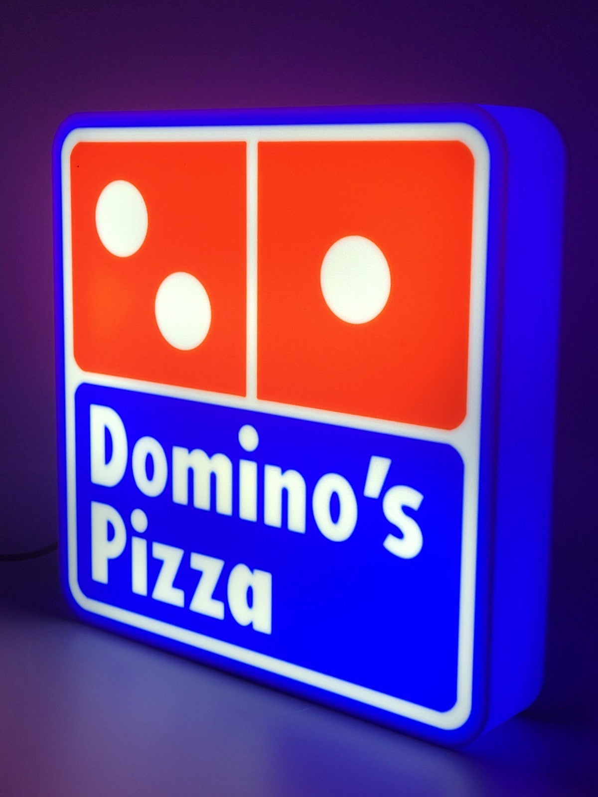 Domino's Light Box Sign