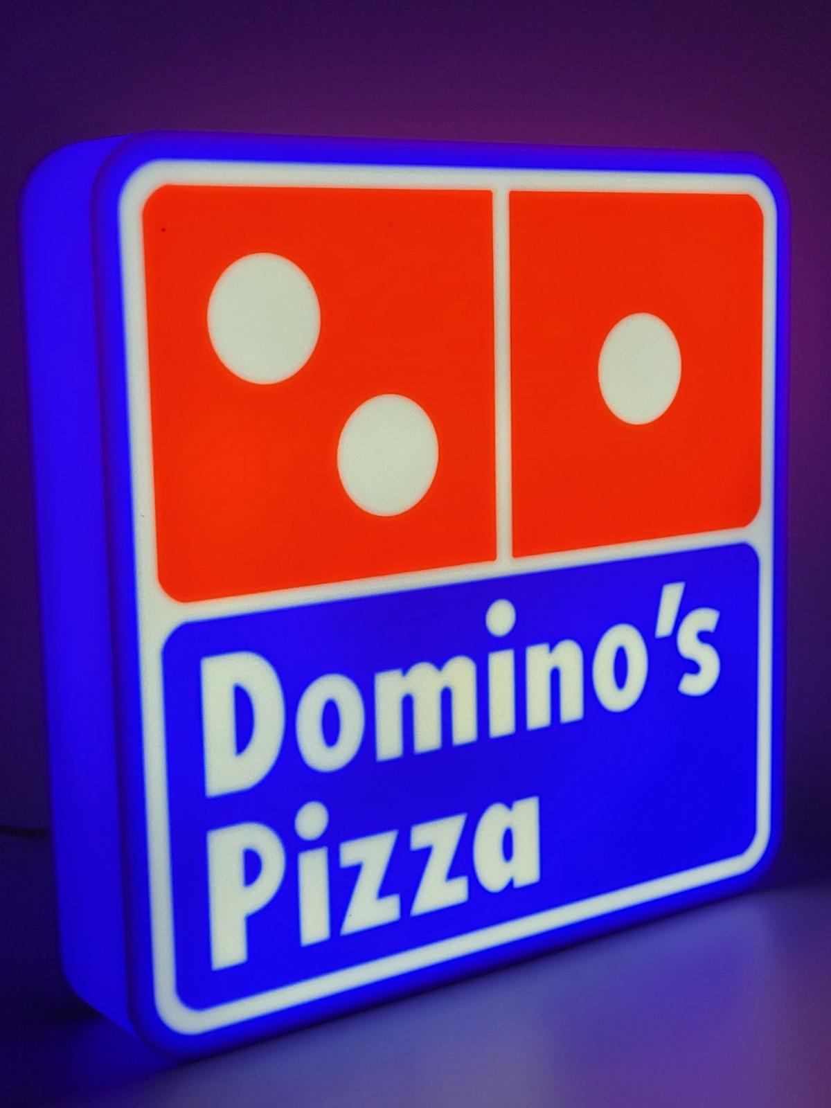 Domino's Light Box Sign