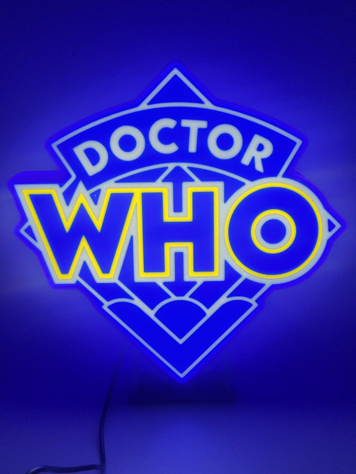 Dr Who Light Box Sign