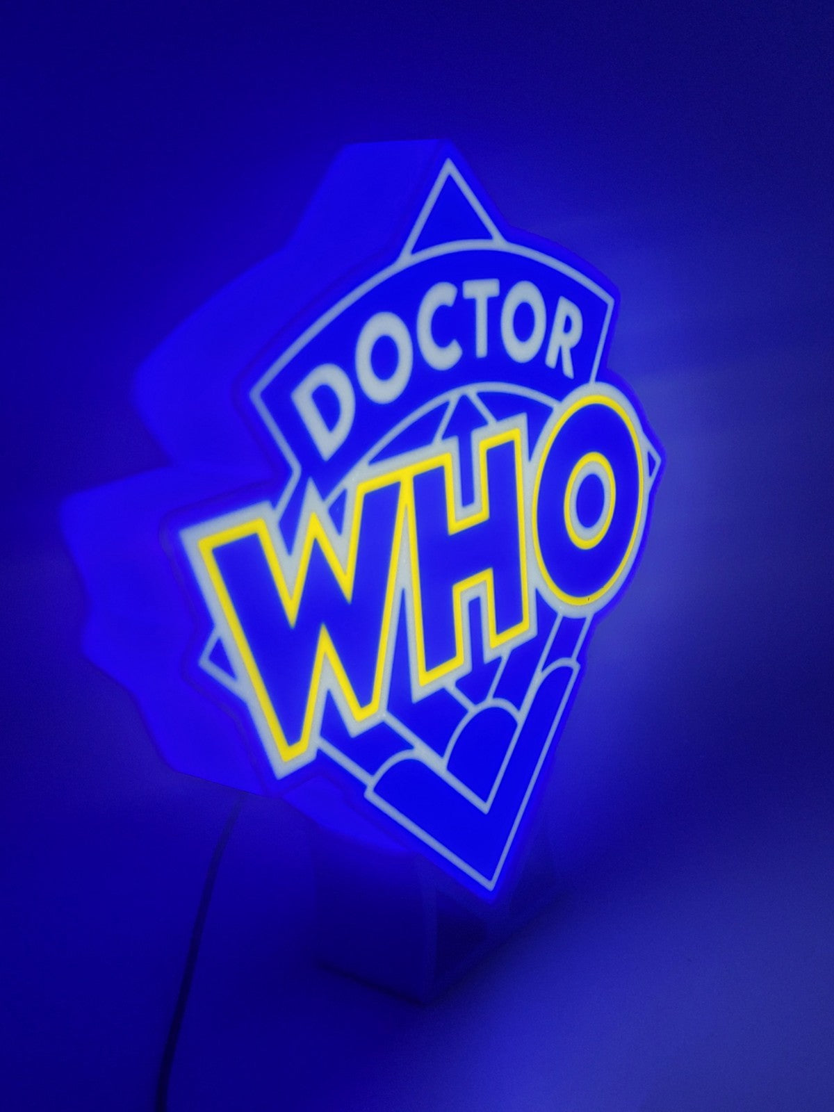 Dr Who Light Box Sign