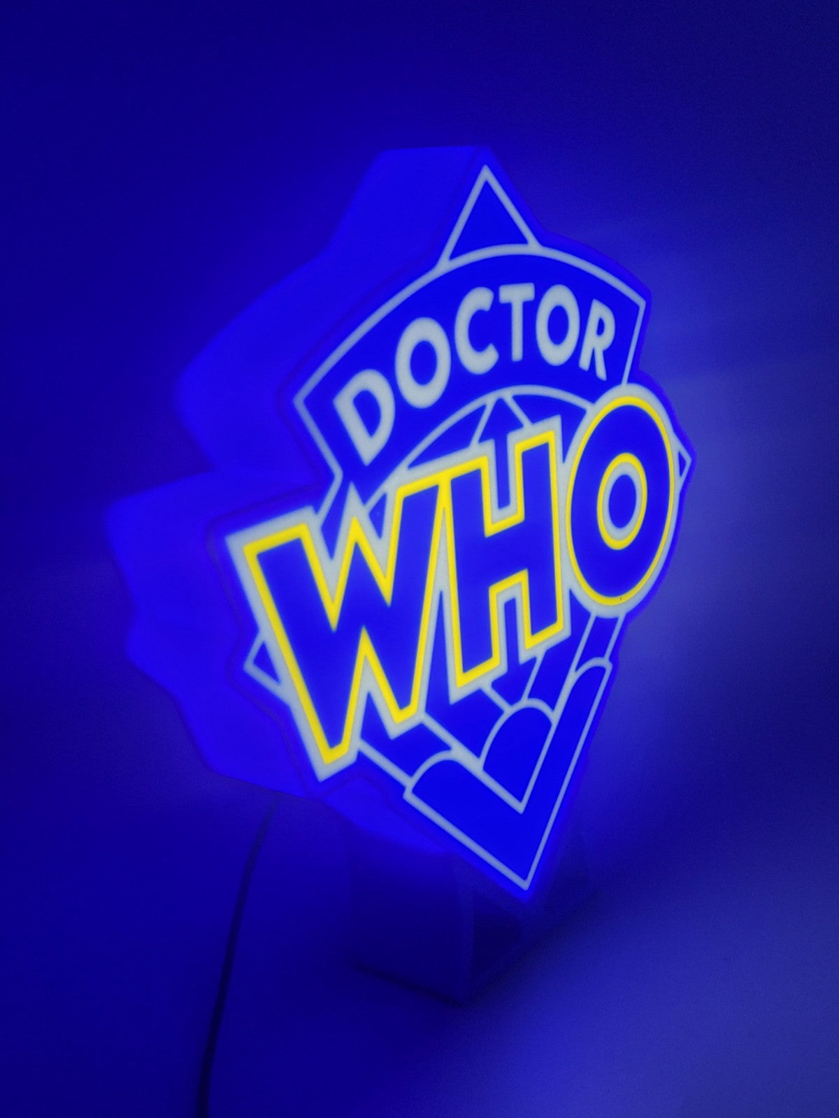 Dr Who Light Box Sign