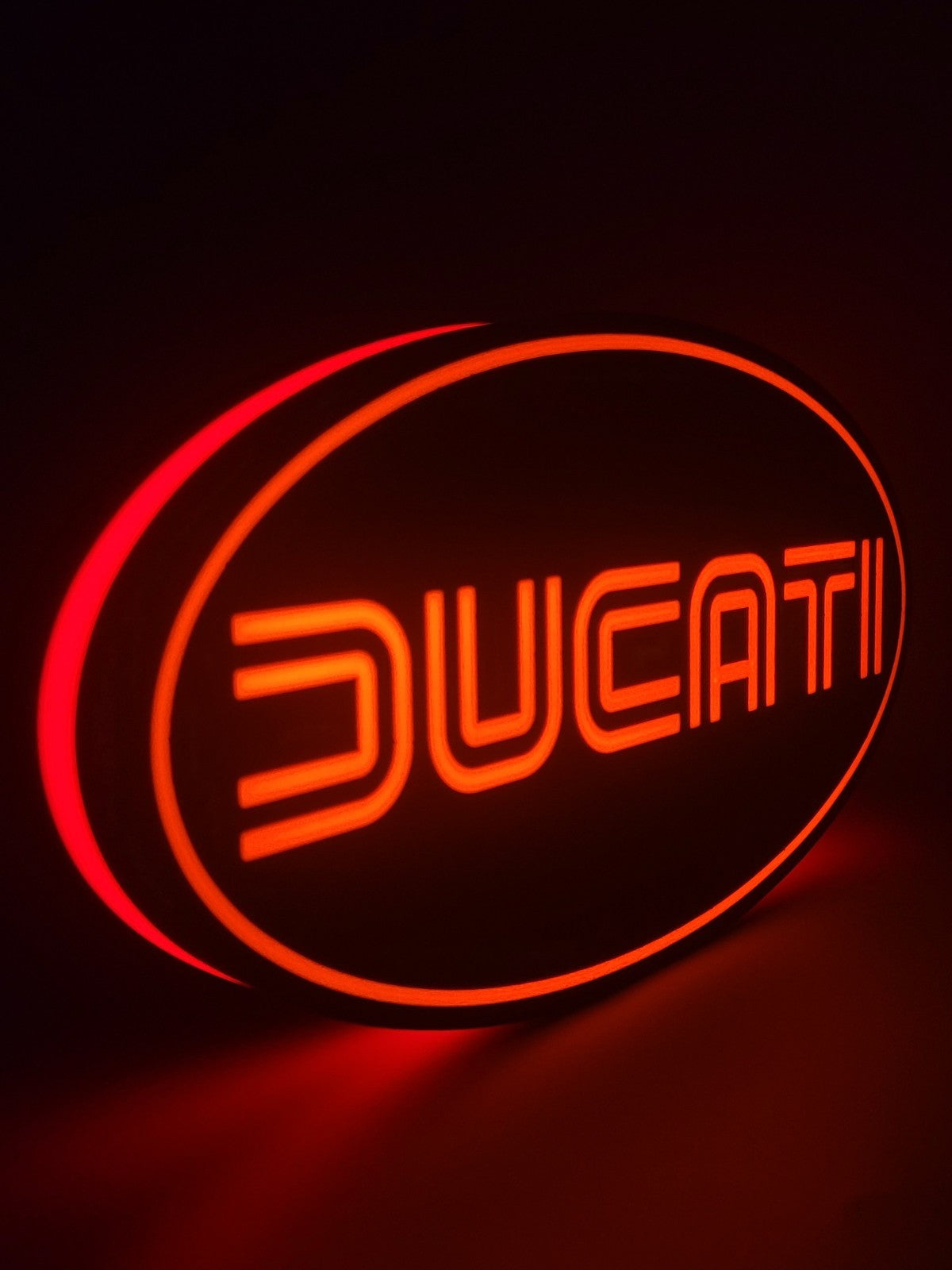 Ducati Light Box Sign