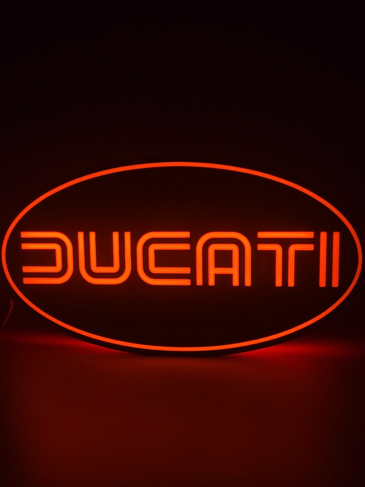 Ducati Light Box Sign