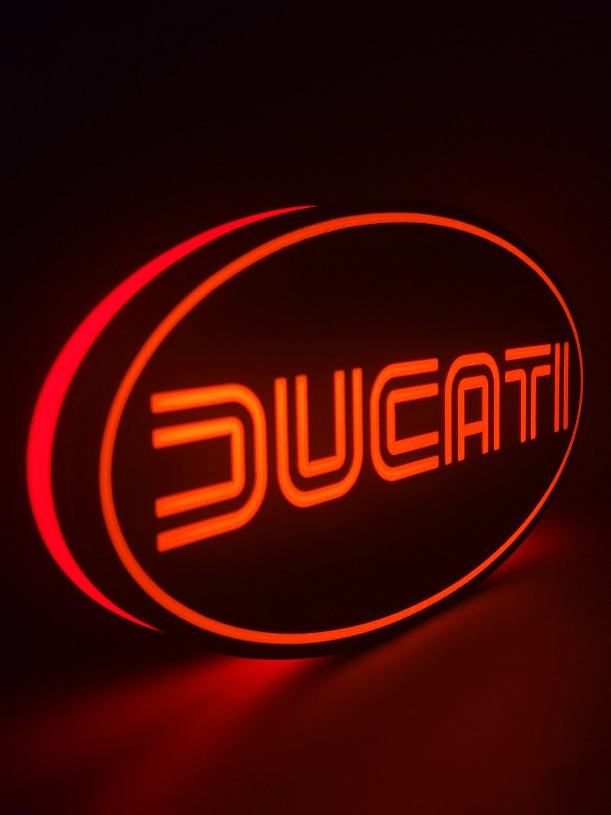 Ducati Light Box Sign