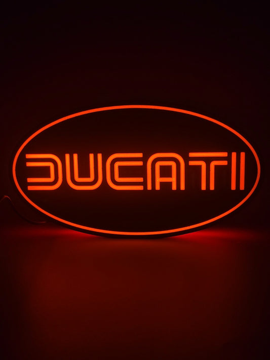 Ducati Light Box Sign