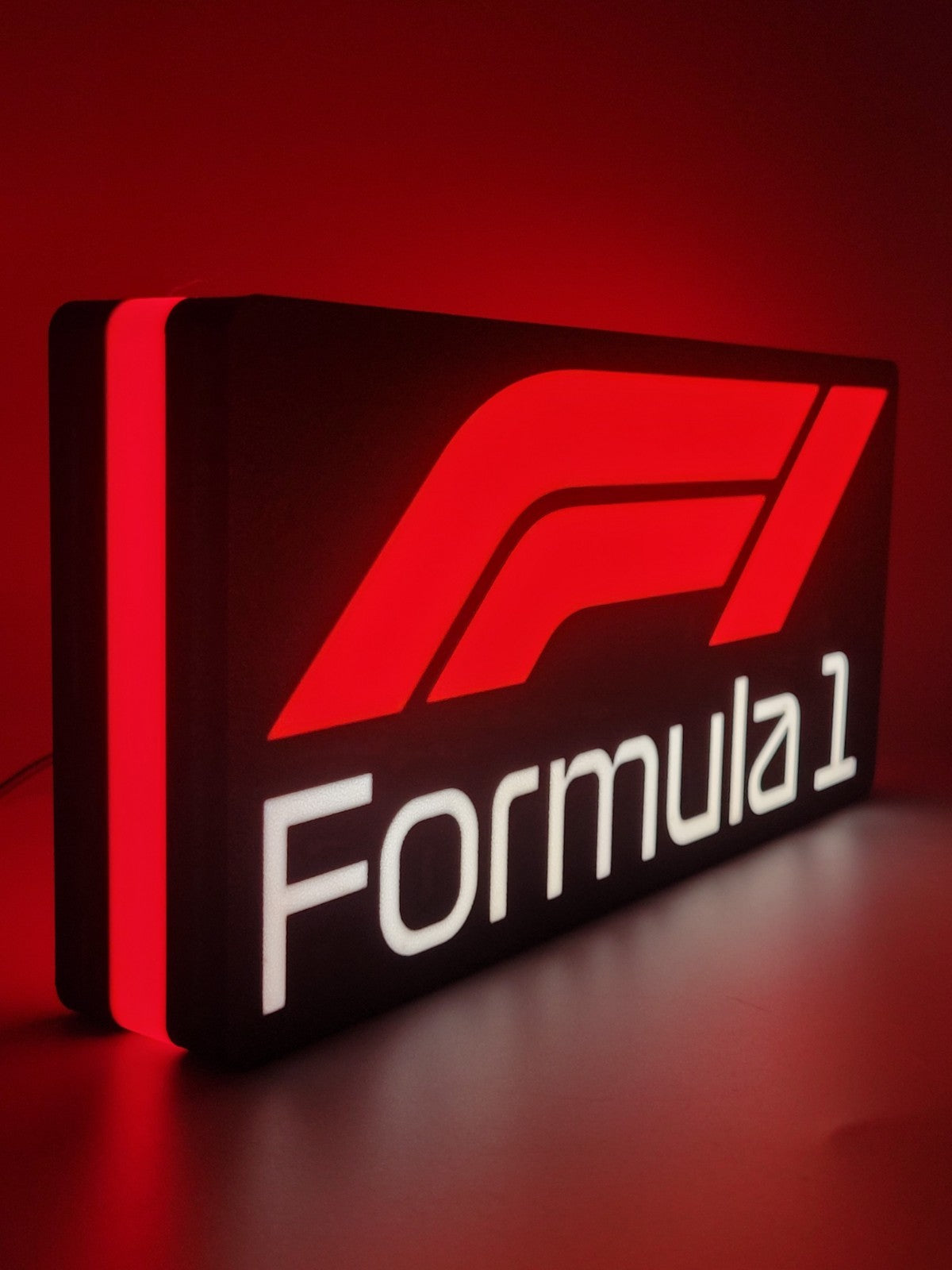 Formula 1 Light Box Sign