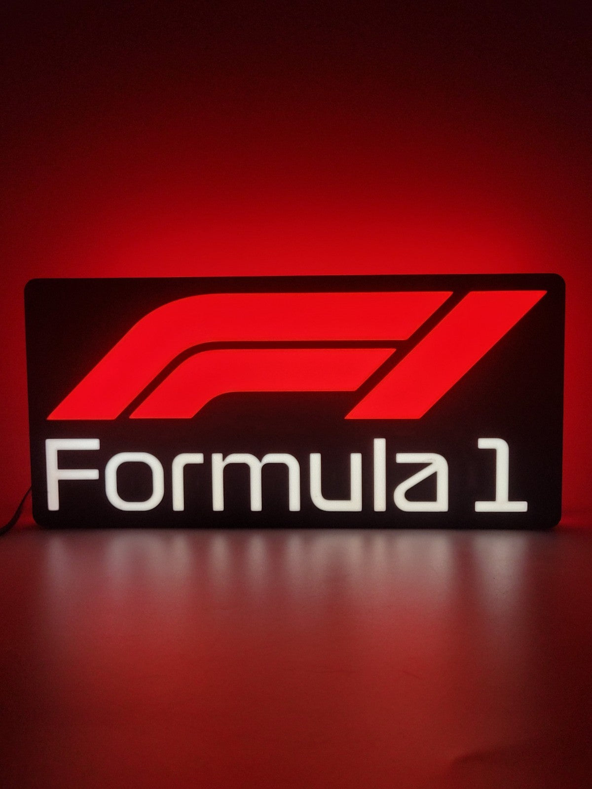 Formula 1 Light Box Sign