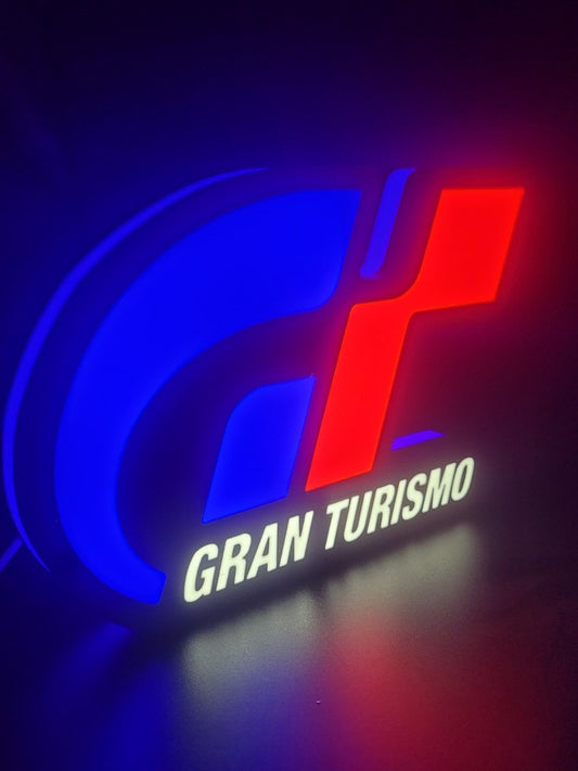 Gran Turismo Light Box Sign