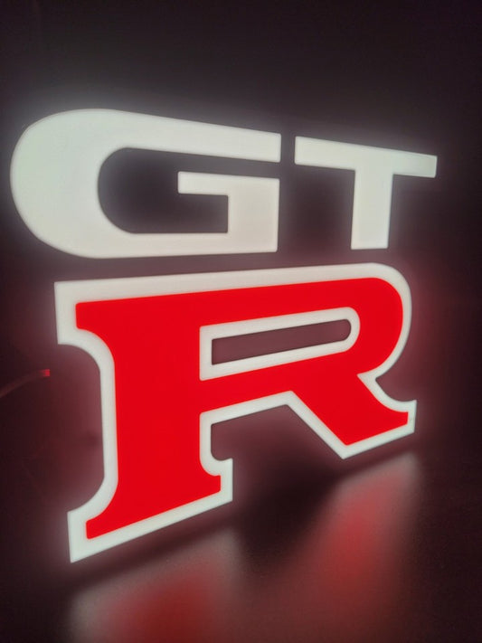 Nissan GT-R Light Box Sign