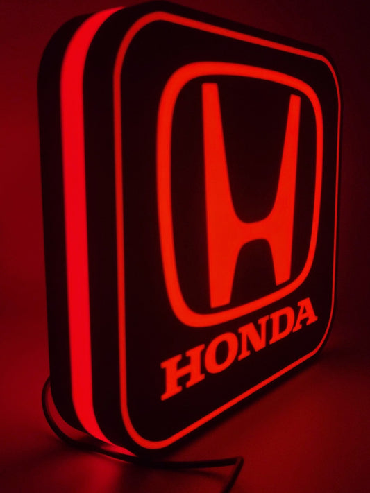 Honda Light Box Sign