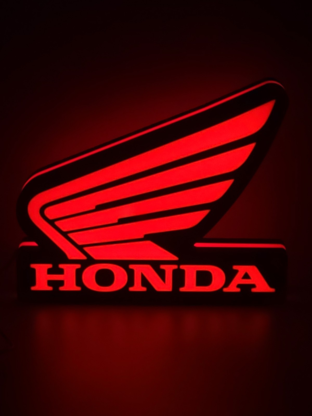 Honda Wing Light Box Sign
