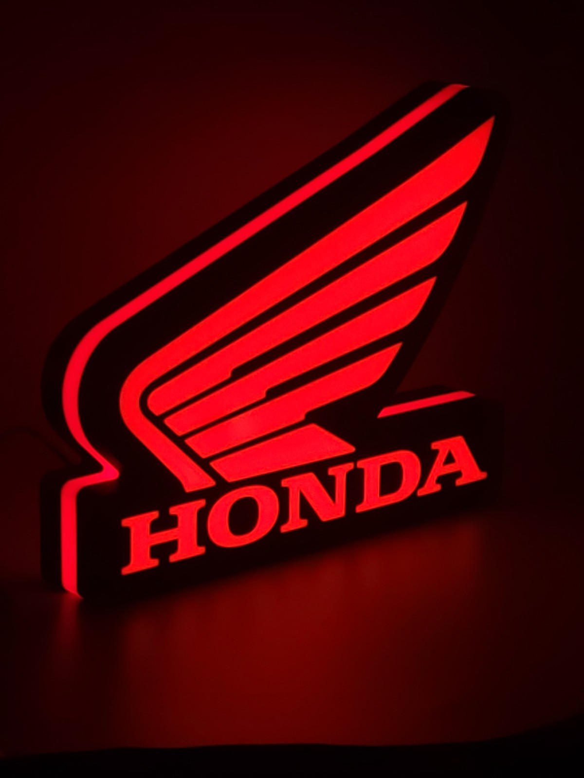 Honda Wing Light Box Sign