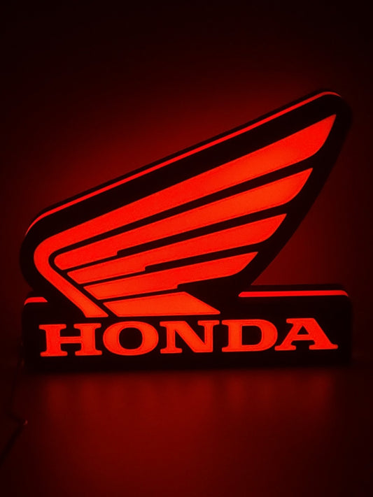 Honda Wing Light Box Sign