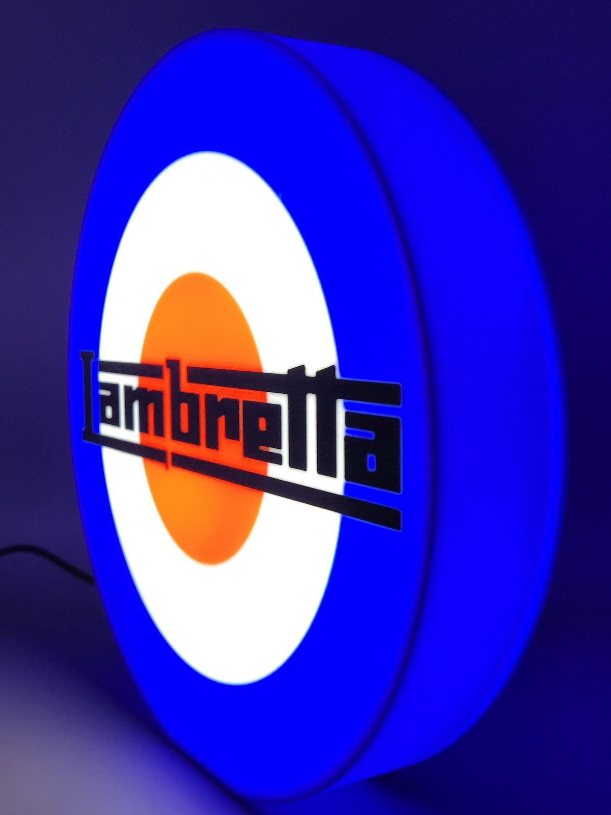 Lambretta Light Box Sign