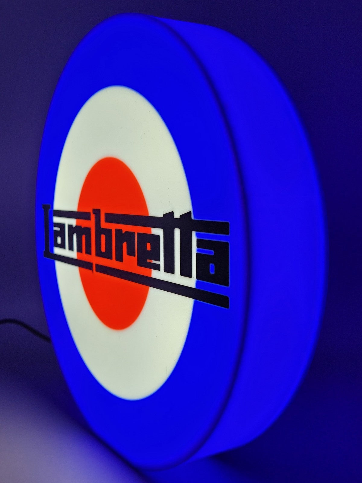 Lambretta Light Box Sign