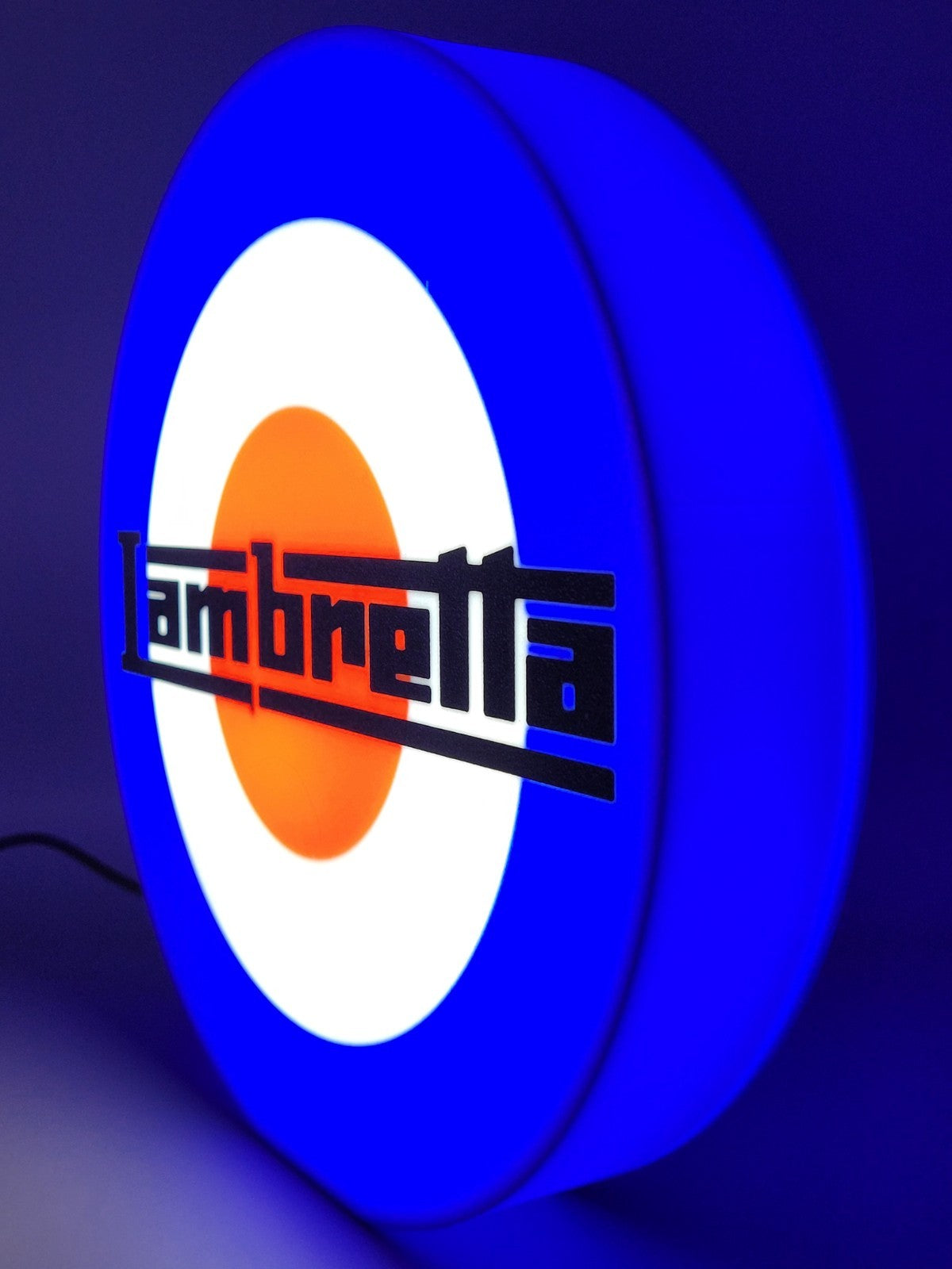 Lambretta Light Box Sign